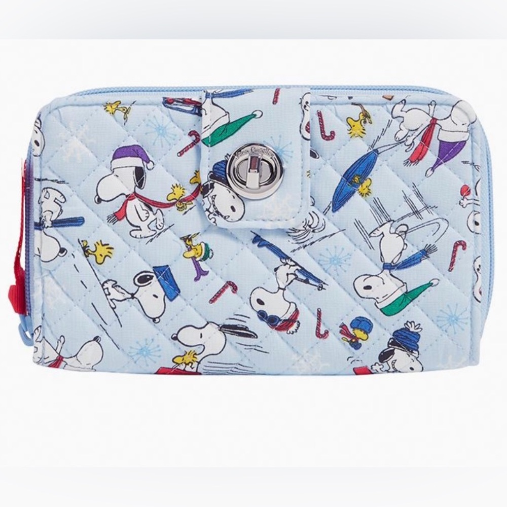 Vera Bradley
Peanuts® RFID Turnlock Wallet in Ski Jump Snoopy - Picture 2 of 7